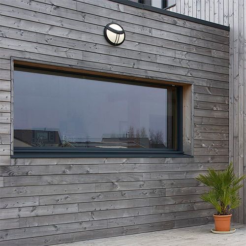 Fenêtre bois alu vue extérieure